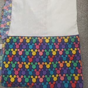 Disney Mickey Head Twin Box Pleated Dust Ruffle